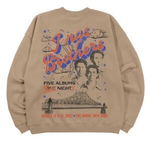 jonas brothers yankee stadium merchandise